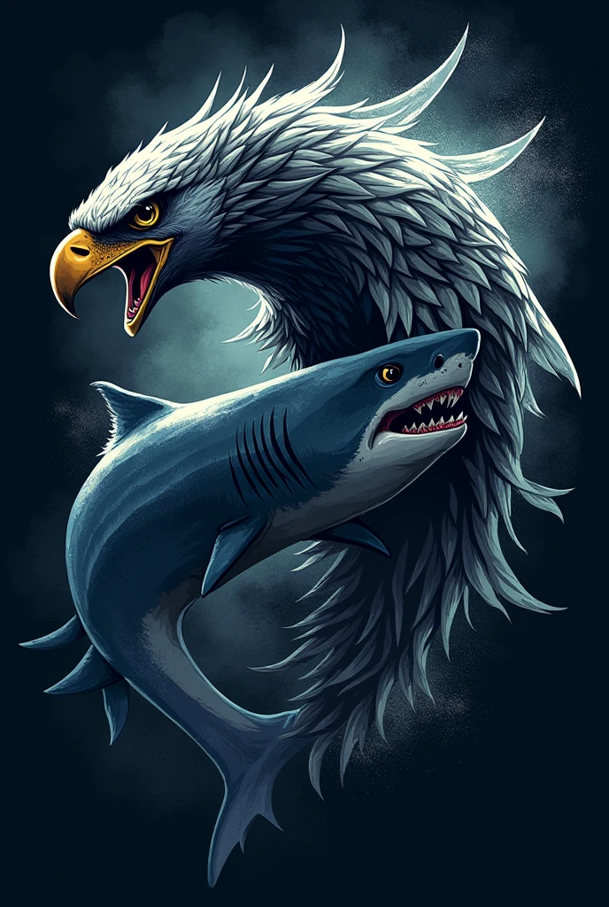 Hawks and sharks emerge for shirt logo