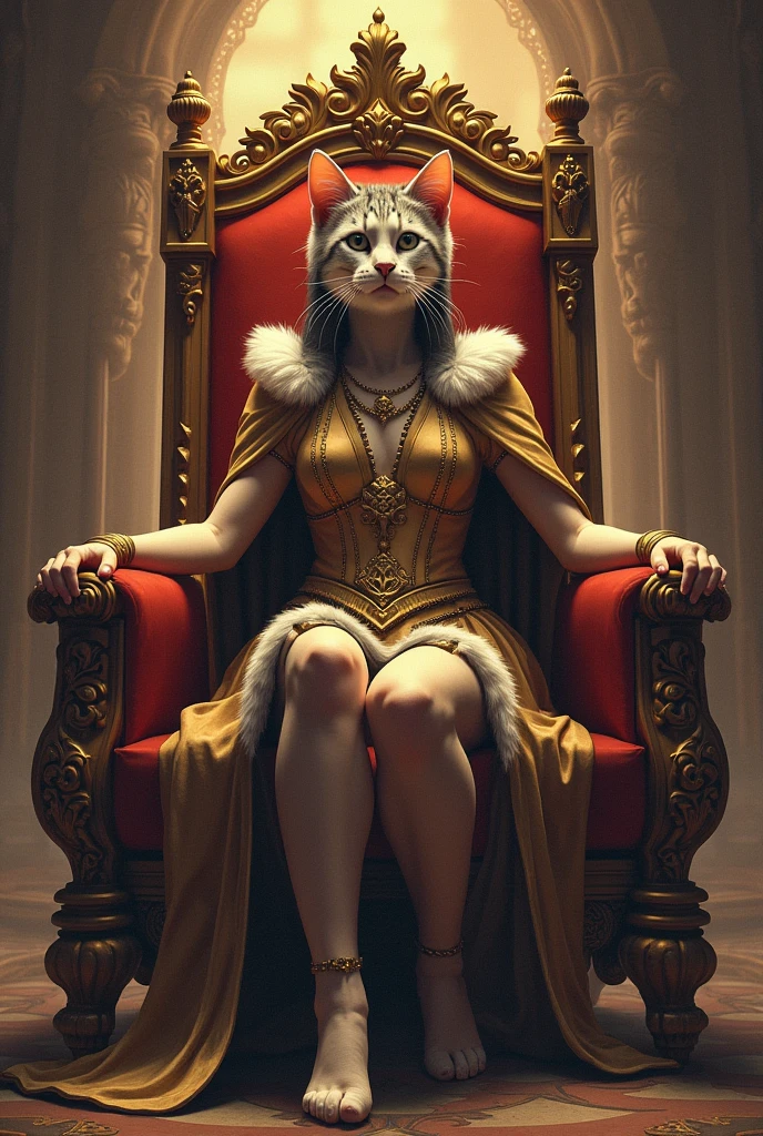 Cat、Queen、Throne