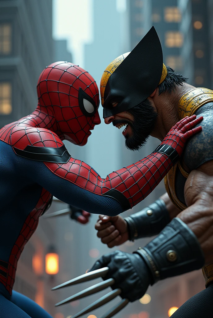 Spiderman and Wolverine together