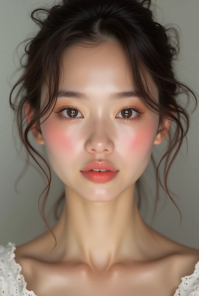 ((best quality)), ((masterpiece)), (detailed), perfect face hot girl pink short 
