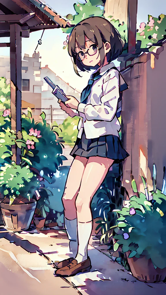 metropolis、water、Midnight、Moon、Blue light、sky、sea、Nsfw、masterpiece, high quality, 4K, HDR,, Stable Diffusion prompt: schoolgirl with short、brown hair and red-framed glasses, wearing a white blouse and navy skirt, white panties visible, navy socks and brown loafers, in a state of arousal and trembling with sexual climax,simple illustration style, In a nichijou (everyday life) Setting Image generation AI model used: Stable Diffusion (eleet- model)
id: i2