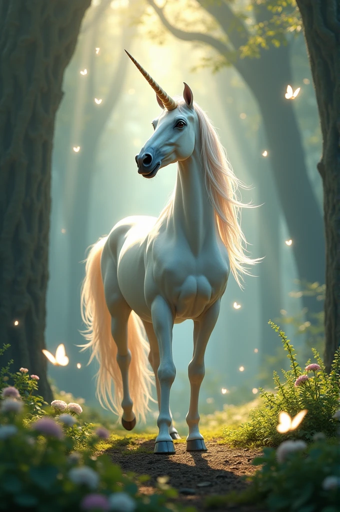 Generate a picture of beautiful unicorn 