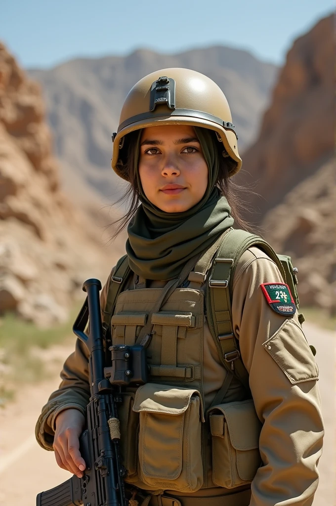 Pakistani army girl uniform named nazeena