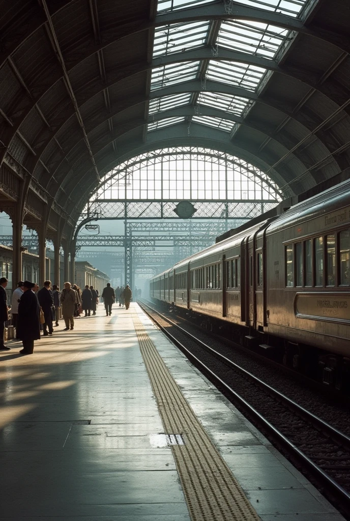 Train station 50 years later