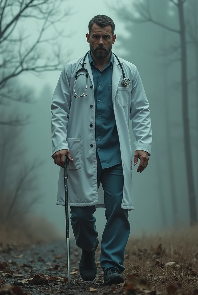 doctor step on the spike