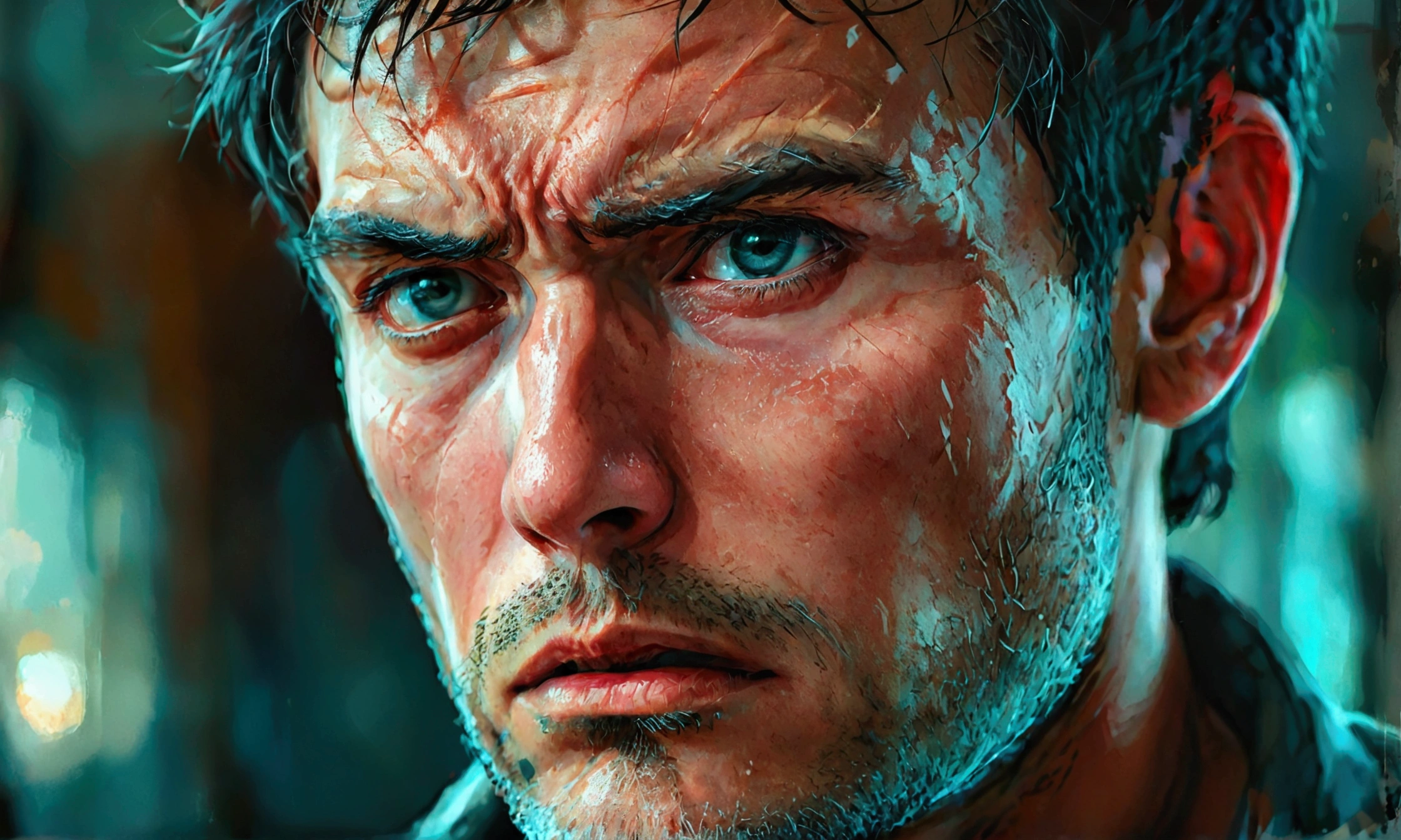 a worried man, worried facial expression, worried facial expression, worried facial expression, worried facial expression,manga style art,manga style art