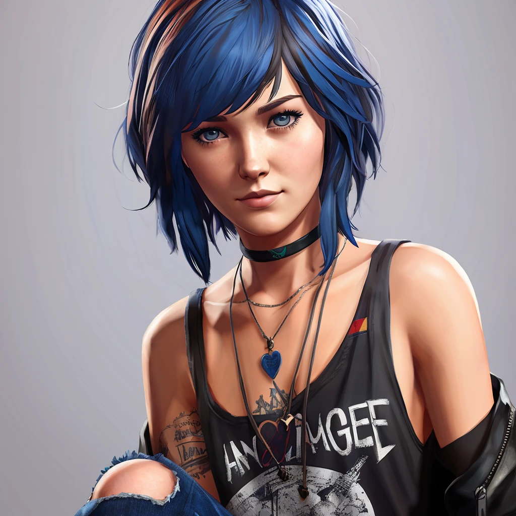 Make it life is strange portrait style