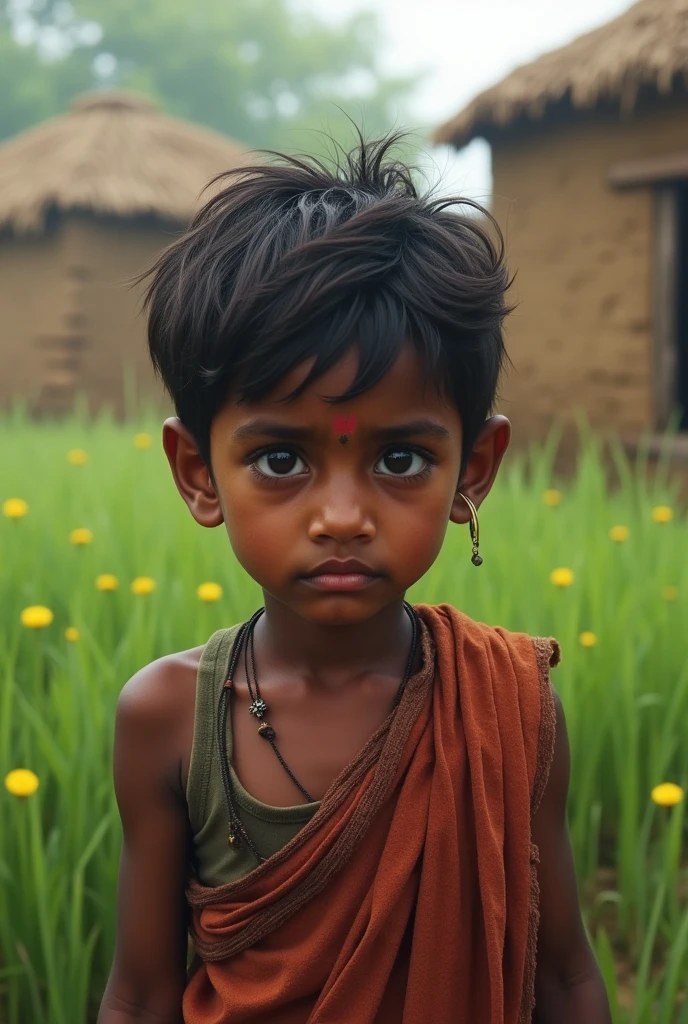 शिवा एक आदिवासी गाँव के गरीब परिवार का एक बच्चा था। उसके माता-पिता खेतिहर मजदूर थे