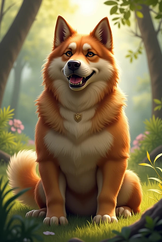 a dog