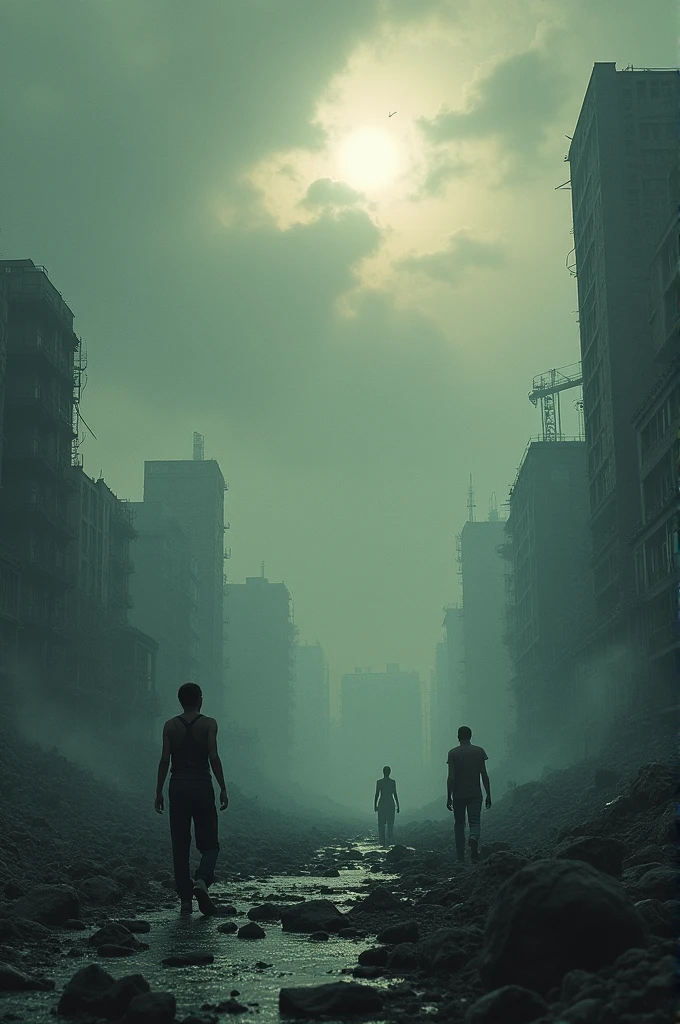 World ending result realistic high resolution image
