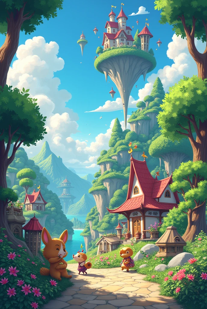 Disney and manga theme