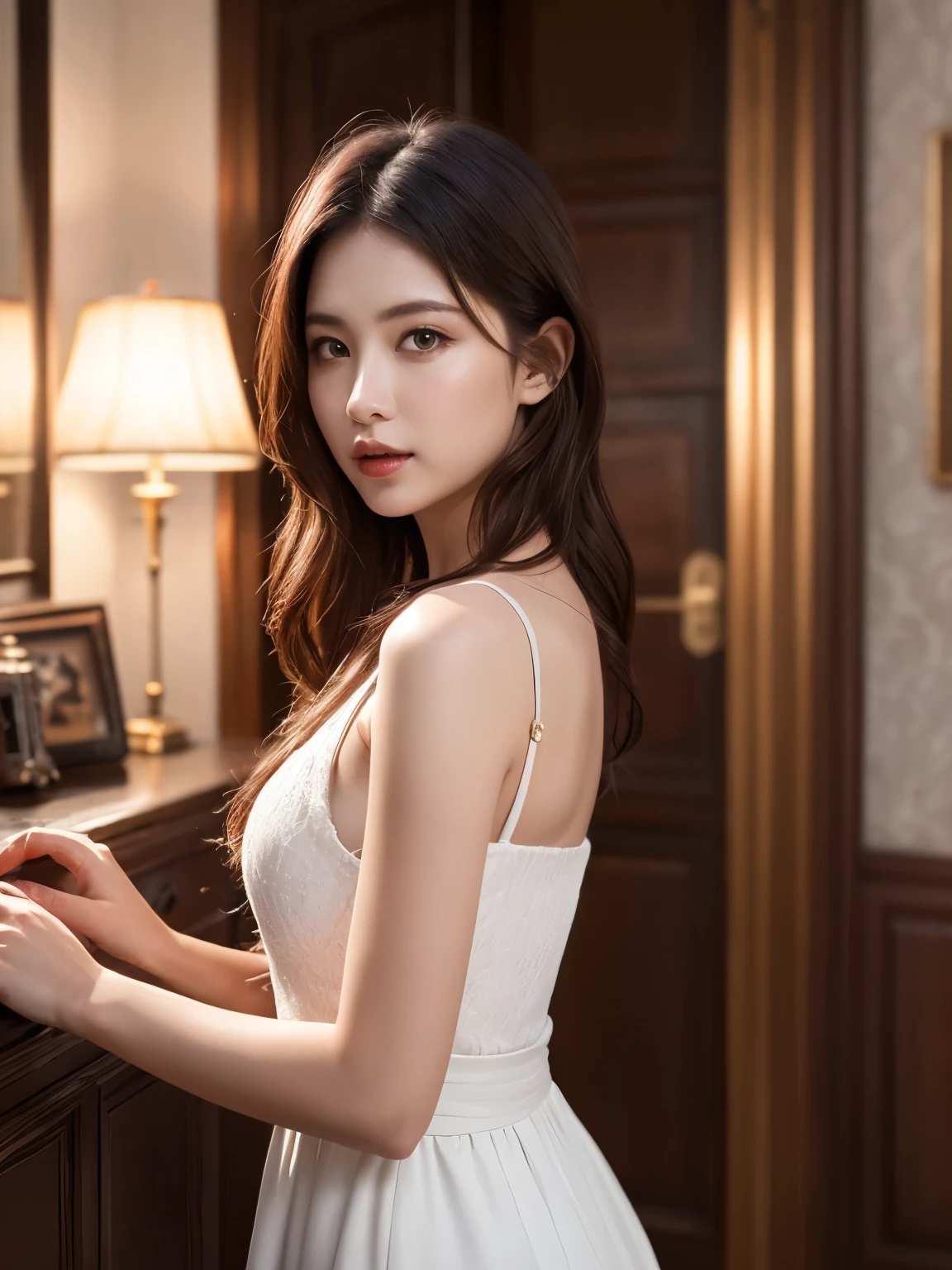 One girl,, mAster Piece,Highest quality,Aster Piece,beautiful,Highly detailed CG Unity 8k wallpaper