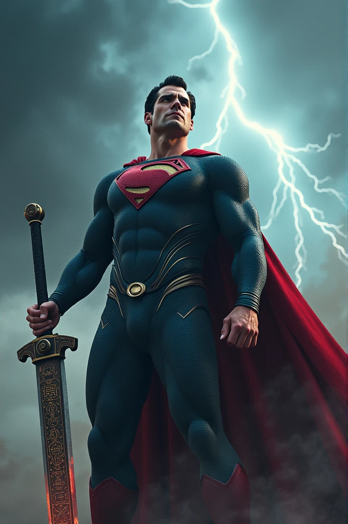 Henrycavill superman lift storm breaker