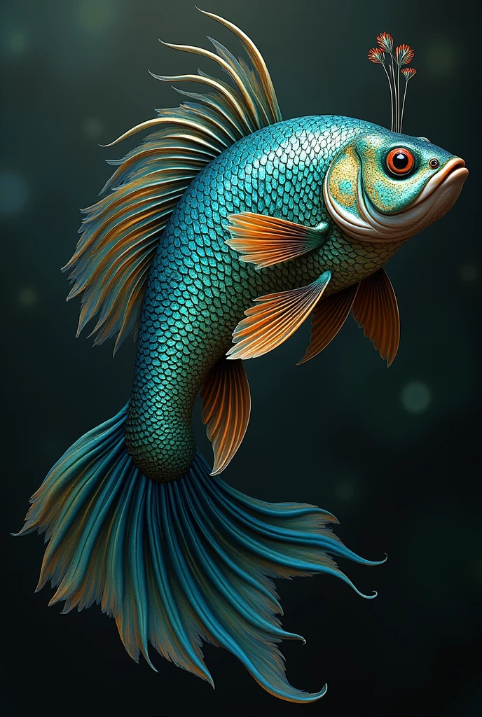 (photorealism: 1.2) , Peacock bass