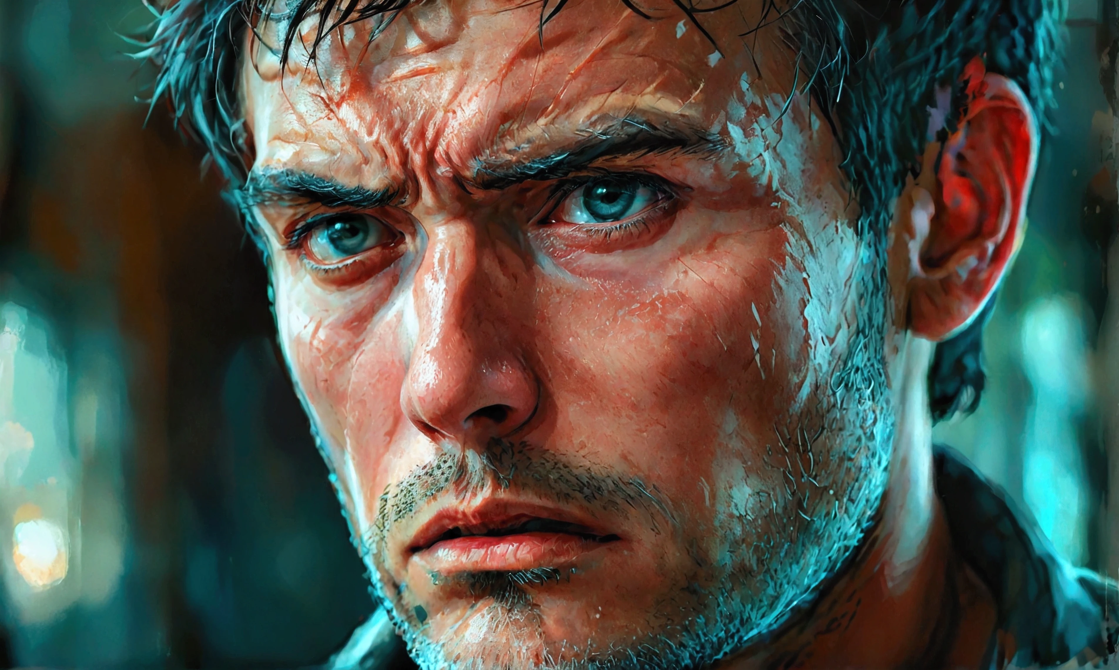 a worried man, worried facial expression, worried facial expression, worried facial expression, worried facial expression,manga style art,manga style art