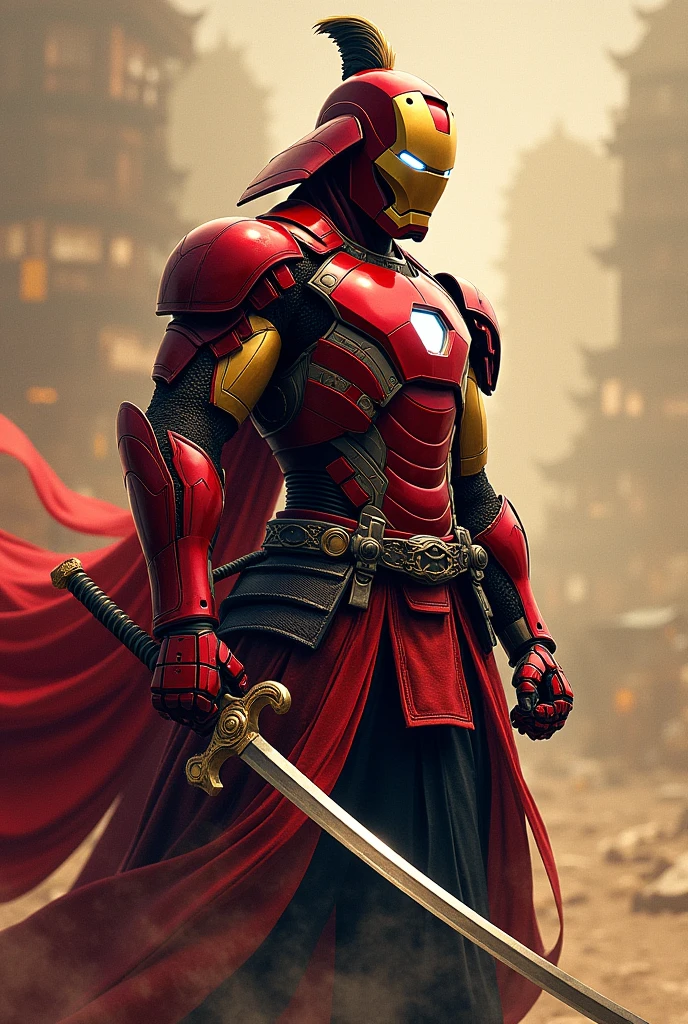 Iron Man (Marvel) If I were a Samurai in the Heian era