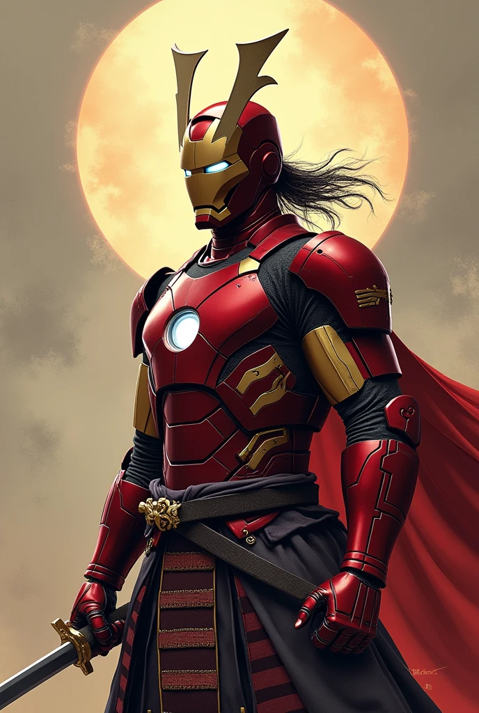Iron Man (Marvel) If I were a Samurai in the Heian era