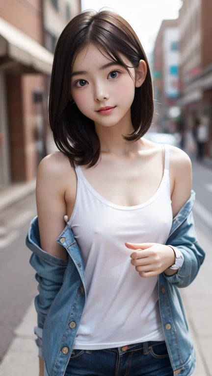 Small breasts、Small breasts、Fresh clothes、Perfect Makeup、Female college student、Small breasts