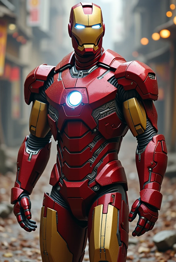 The Hero Iron Man if he were from a Steampumk world