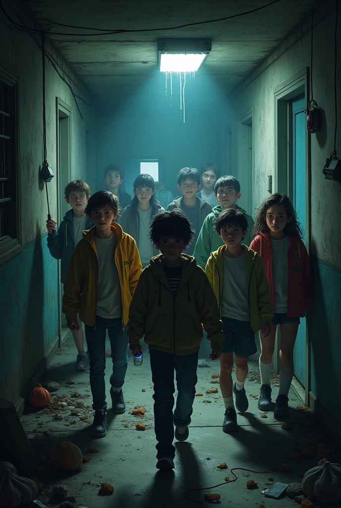 With electric shock、A school comedy about boy actors covered in soot and in tatters.