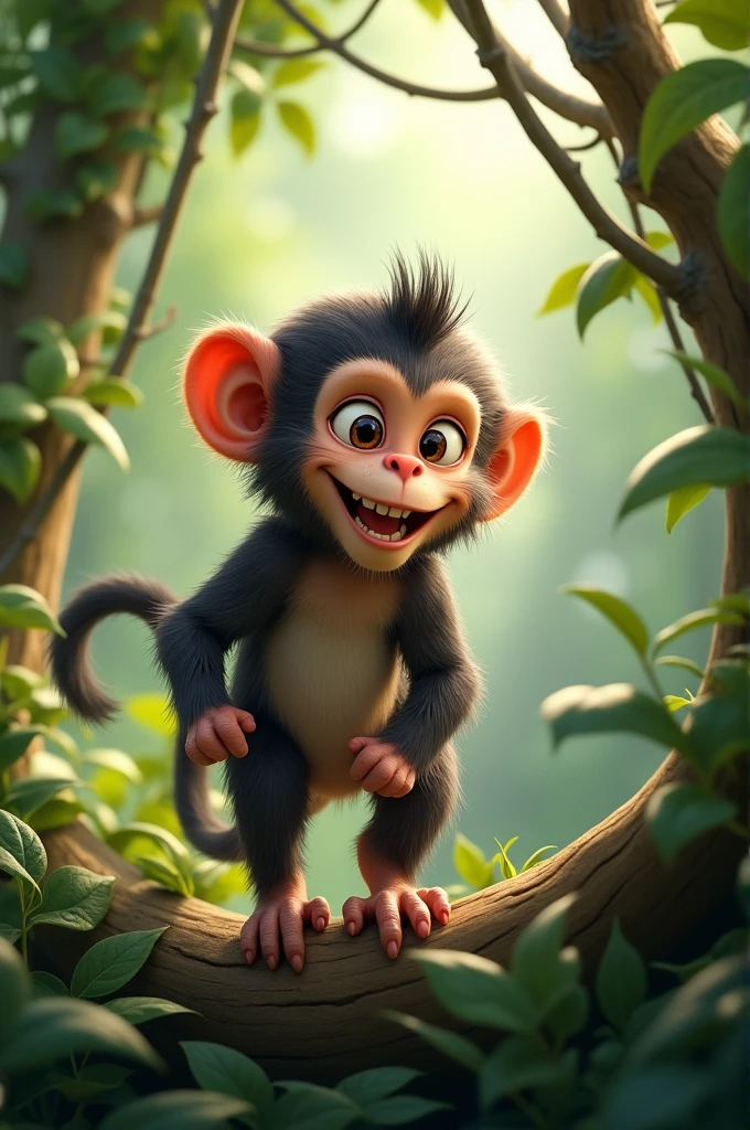 A monkey
