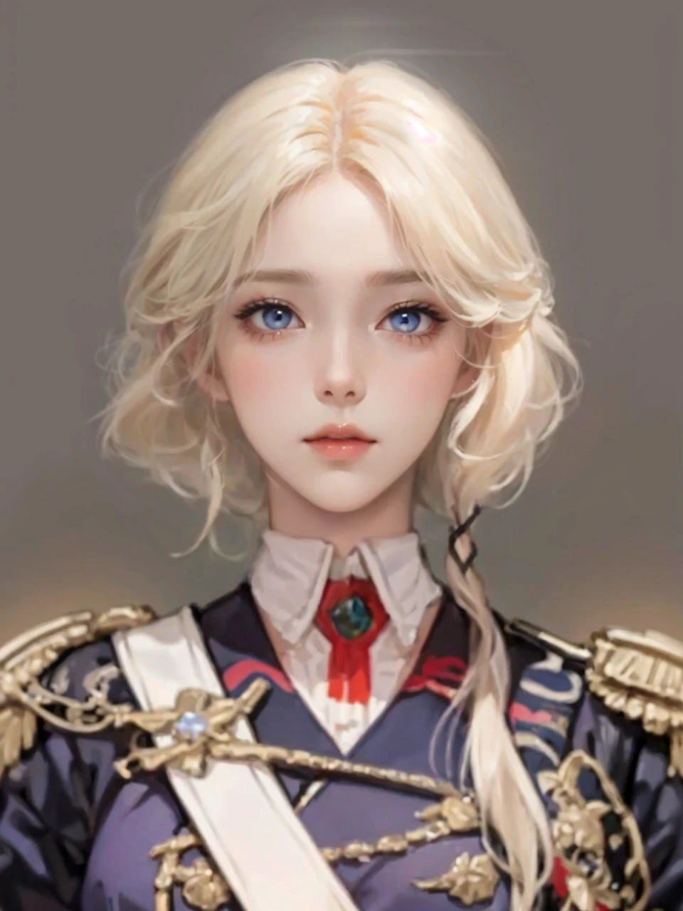 Beautiful female model with blonde hair, Hair with slight highlights, Gray-blue eyes, Medium mix, Wet paint, Gem beetle, Colored background, , Photographed by Jinna Chan.. - At six p.m.'clock,Big tits,body