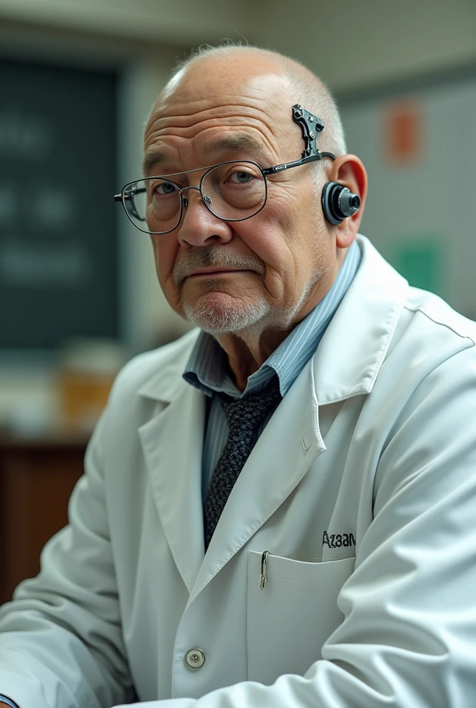 Mr. Matsui, my science teacher from , is currently、86 years old。Bald、He is fat and wears a white coat.。just、He has a partially cyborg body.、like々Maintains its originality。The cyborgs are not known to the people around them.。