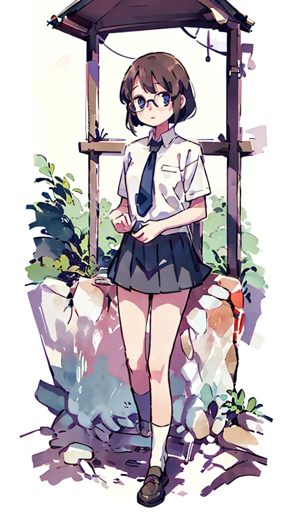 metropolis、water、Midnight、Moon、Blue light、sky、sea、Nsfw、masterpiece, high quality, 4K, HDR,, Stable Diffusion prompt: girl with short、brown hair and red-framed glasses, wearing a white blouse and navy skirt, white panties visible, navy socks and brown loafers, in a state of arousal and trembling with sexual climax,simple illustration style, In a nichijou (everyday life) Setting Image generation AI model used: Stable Diffusion (eleet- model)
id: i2