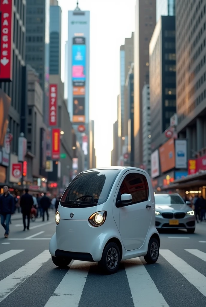 Low height compact car