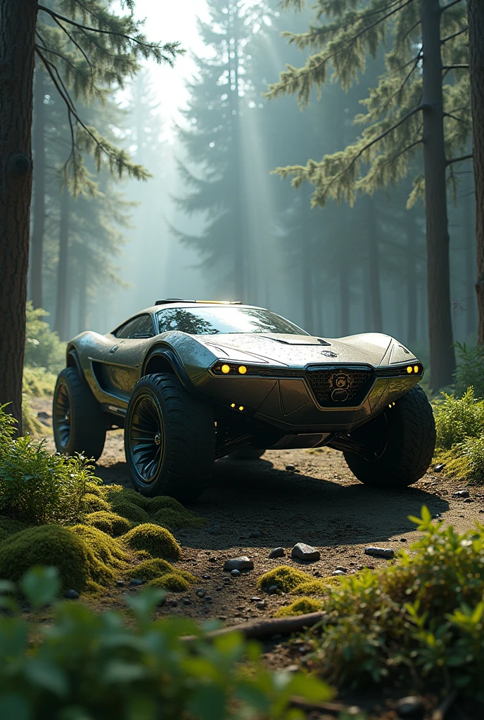 Future terrain car, Spruces