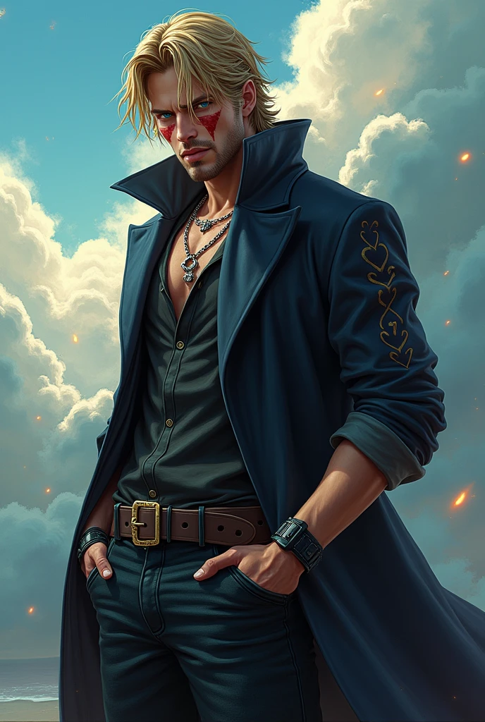 Leon kennedy as corazon of one piece