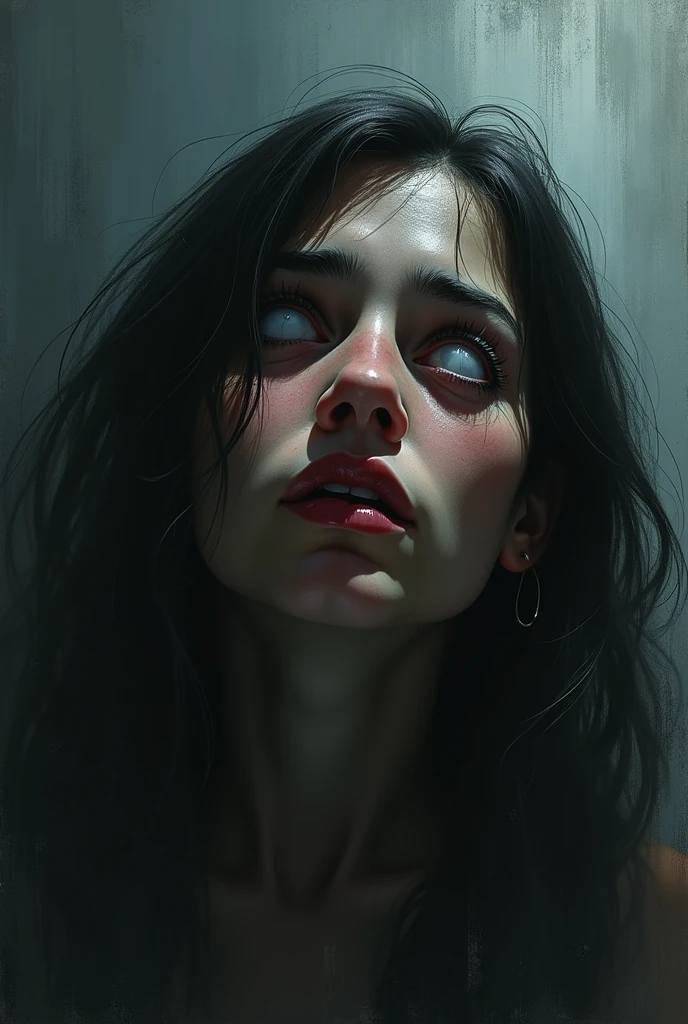 poster of emotion of feeling scared and sadness