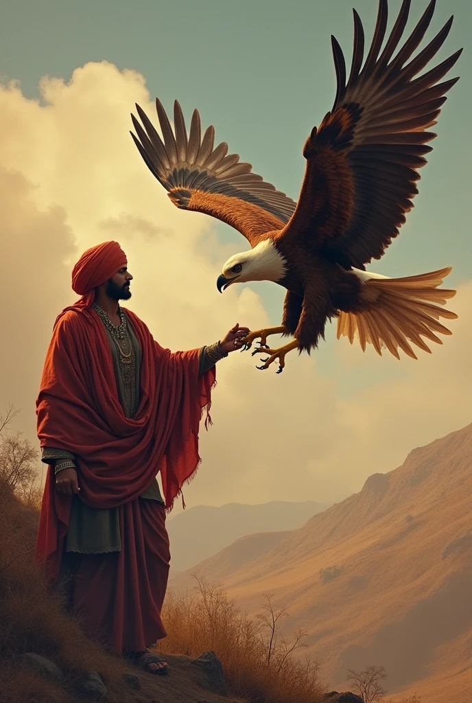 There is a scene in the novel 'Sindh Bad Jahaji Ka Safar' in which a big eagle lifts the 'Sindh Bad' and takes it, creating an image of it but it does not have any color in it, so that the color space is left empty so that the color itself is there. bhr saku.