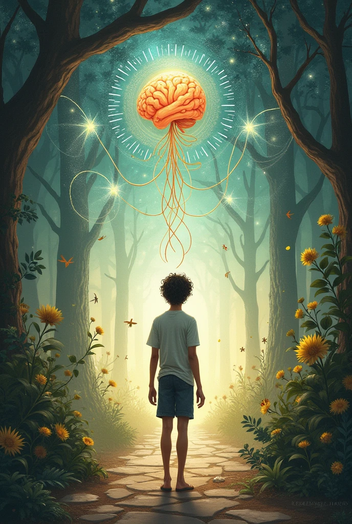 illustrate the connection between feelings, thoughts and behaviors in a person's holistic development