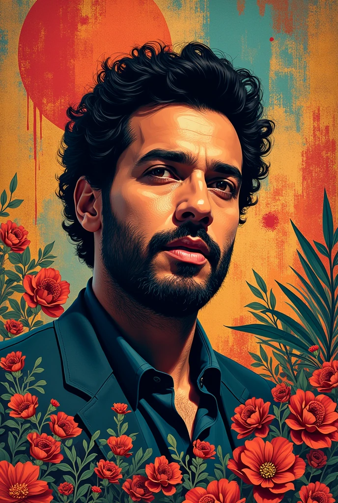 A CD cover of an Algerian rai singer called Hakim la vague