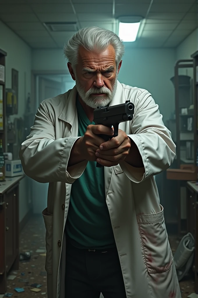 Doctor with Gun