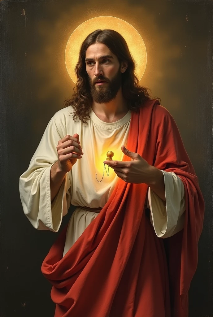 An image of Jesus of Nazareth, But if you squint you see an erect penis.