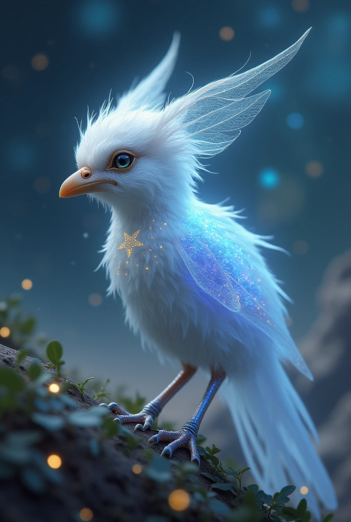 Long-tailed Tit　Beastman　translucent　race　Fantasy　star
