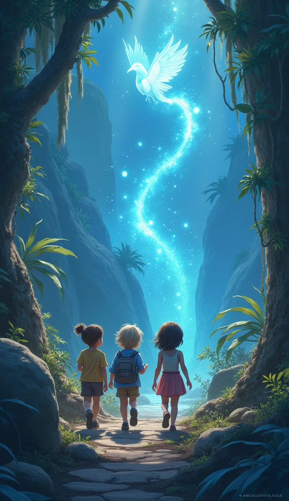 The kids, determined to help, set off to find a magic crystal that could restore the Bluebird’s voice. Along the way, they faced challenges but never gave up