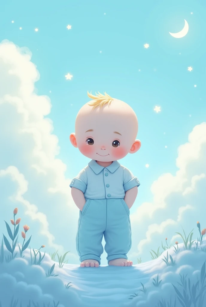 Nagi man baby blue 
