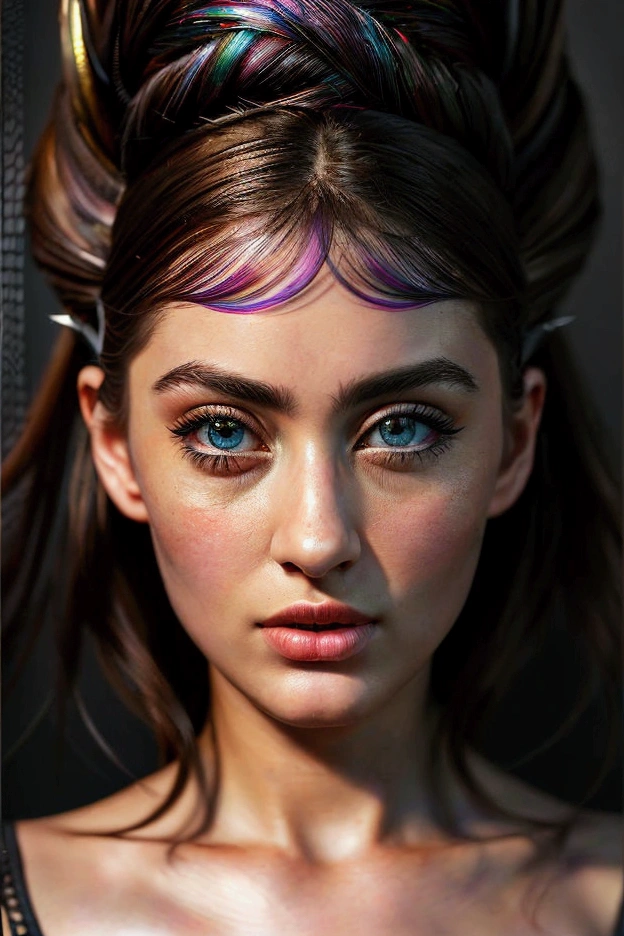 hyperrealistic art {1 girl influencer ig full body shot photgraphy style bouidor estudio} . extremely high-resolution details, photographic, realism pushed to extreme, fine texture, incredibly lifelike, Experimental, in the style of Christopher Nolan, Dramatic, Fresh, --c 51