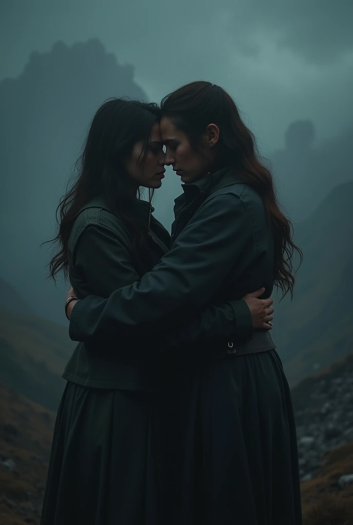 Their reunion was a powerful reminder that even in the darkest times, acts of courage shine the brightest." Image ratio 9:16