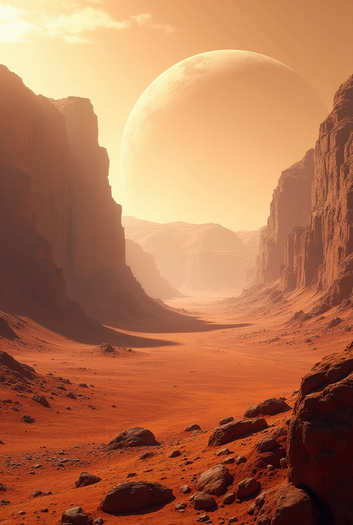  surface of the planet Mars 