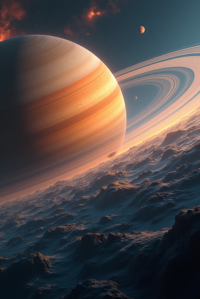 surface of of Saturn