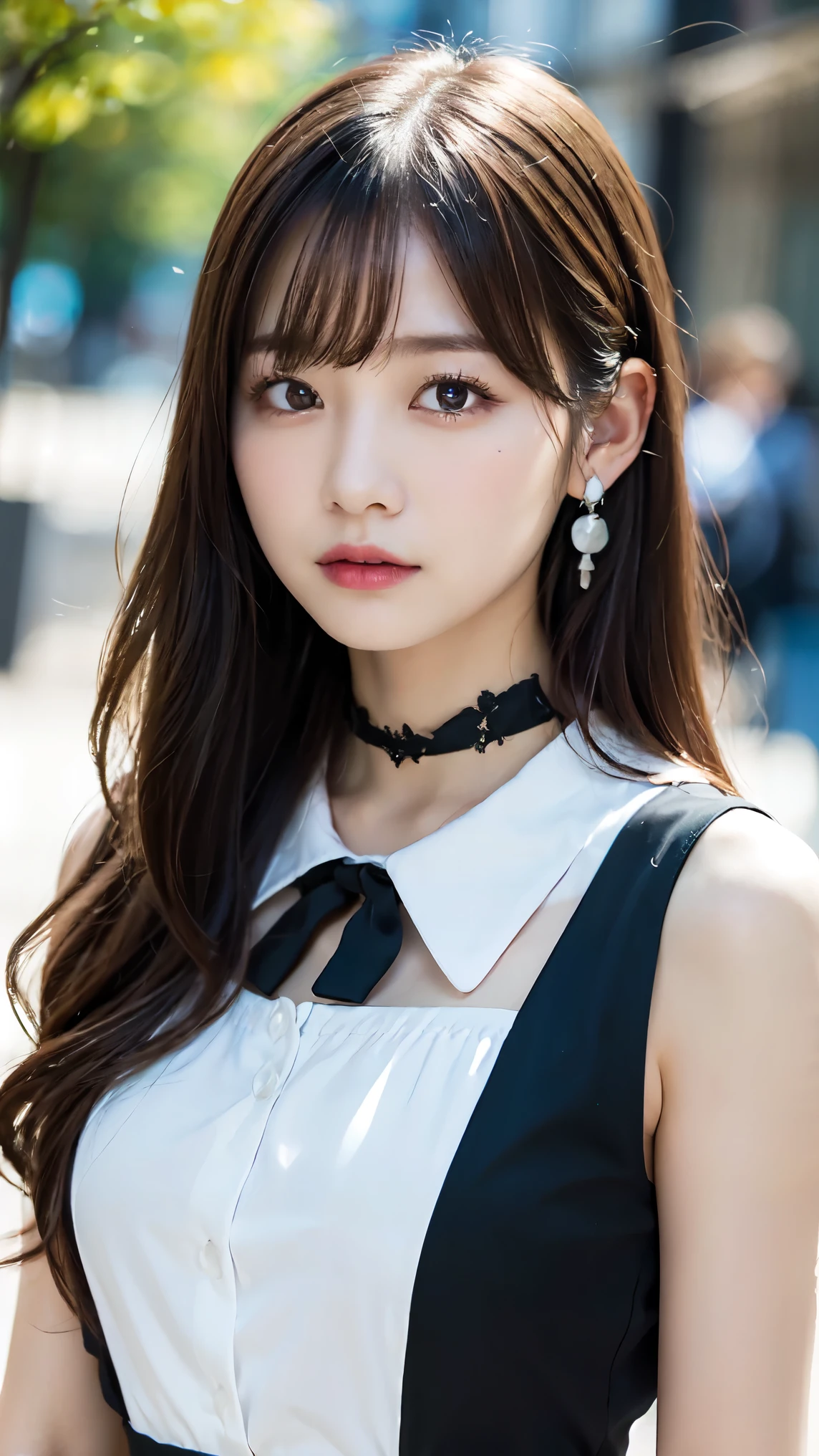 Wear the cutest gothic maid outfit in the world,The cutest maid choker in the world、The cutest gloves in the world、The most beautiful skin in the world、The most beautiful earrings in the world、The cutest sleeping face in the world、The cutest gravure idol pose in the world、Perfect Proportions、cute、((18-year-old female:1.ung and adorable Japanese face,Official Art,非常に精細なCG Unity 8k壁紙,(masterpiece:1.0),(Highest quality:1.0), 超High resolution,4K,Very detailed, photo shoot, 8k, Hmph, High resolution, Kodak Portrait 400, Film Grain, Lens Flare Glow,高いest quality,8k,Hmph:1.2),Portrait Shot,8k、Show Viewer