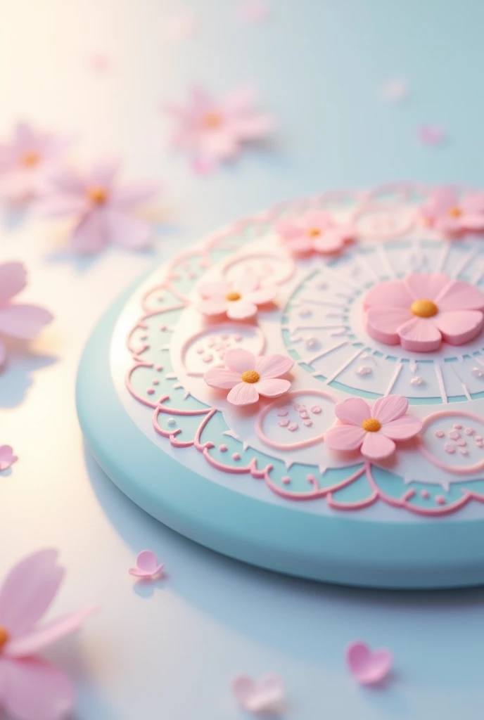 Pastel decorado de frisbee
