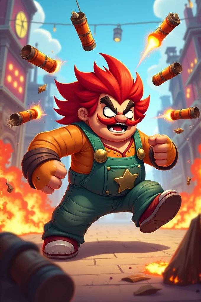 Dynamike brawl stars character