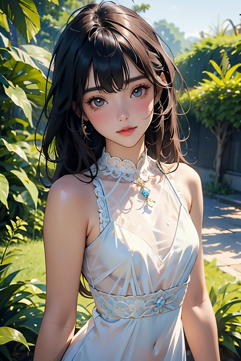 {{{{{3,318 trillion pixels high resolution, nsfw, Realistic scenery and lovely Japanese girl, In this scene the heroine is chosen as a human pillar, A full whipped deep cleavage rapidly emerged, the charm she exudes spurs forces her to lift her legs and open her legs and continues to fuck, thicken the lips look pretty, Boobs are fluffy and bouncy, Tits that get rounder bigger her deep tight cleavage}}}}},{{{{{A neat girl who stands on her knees and opens her crotch traces her crotch with her fingertips and with a faint moan experiences her first climax and becomes a little more mature and innocent masturbator, white cheeks, The moment when the eyes of the heroine's girl are replaced with kaleidoscopic irises, magical in a romantic Cylindrical crystal herbarium showcase filled with oil, Herbarium-soaked her tits become so plump that they break the blouse of an even smaller-sized girl and her hair grows longer and sexier while she still looks like a girl, Cuteness preserved forever shining in exchange for life from her, wearing cute ribbon blouse and skirt, frills scrunchie on her wrist, her beautiful slender underbust, slender curvy cute waistline, an lewd fetish for lips and necks and waistlines, her clearer nip line from underbust to hips, gloomy straight black wig, thick vivid lips}}}}},{{Extremely detailed}},{{{{{heroine girl's Sexually unused body with pure and innocent aura}}}}}