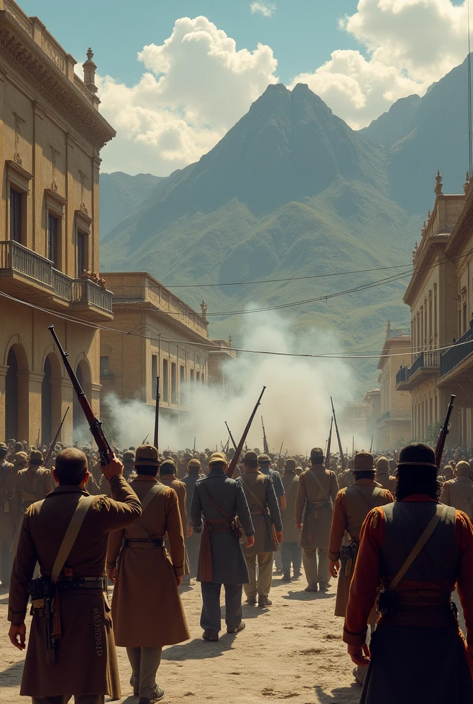 August 10, 1809 The first cry for independence, The battle and its history in the country Ecuador 