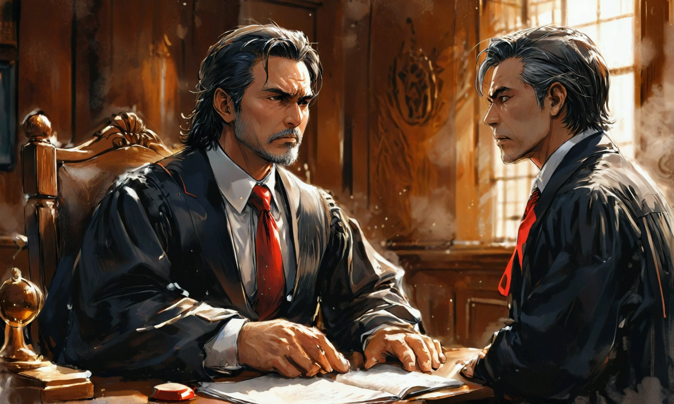 lawyer talking to judge,lawyer talking to judge,lawyer talking to judge,manga style art,manga style art,manga style art,manga style art,manga style art,manga style art